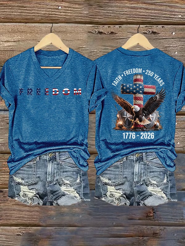 Women's American 250th Print T-Shirt
