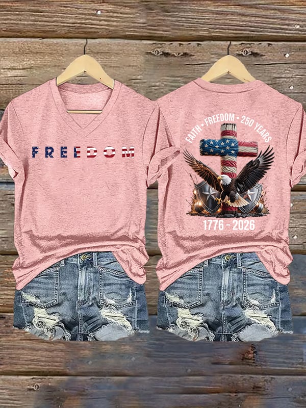 Women's American 250th Print T-Shirt