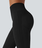 Seamless Flow High Waisted Tummy Control Butt Lifting Flare Yoga Leggings