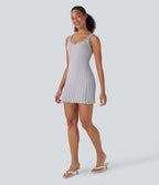 Mini Casual Sweater Tank Dress