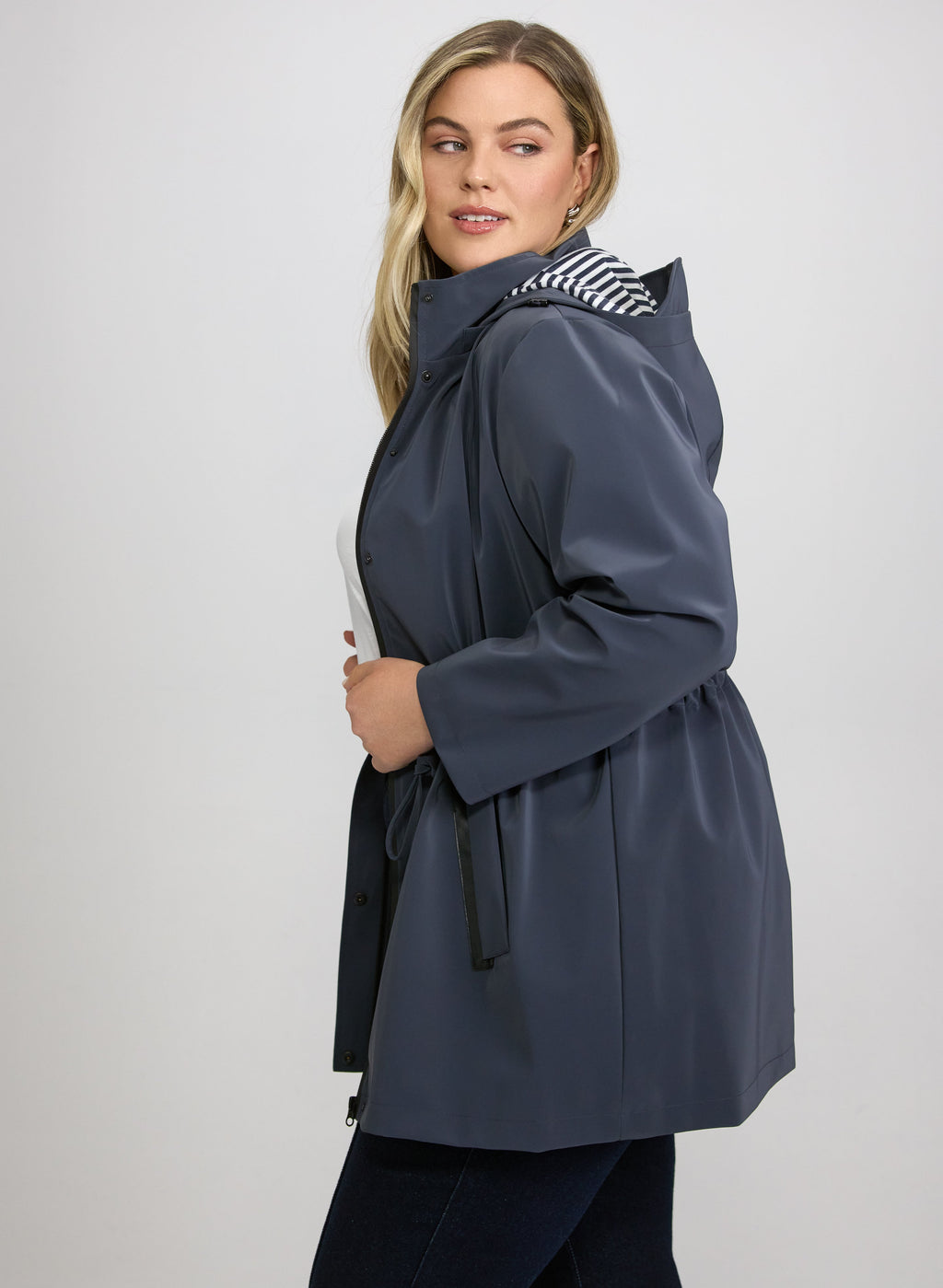 Zip Rain Coat