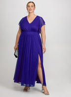 Glitter Mesh Dress