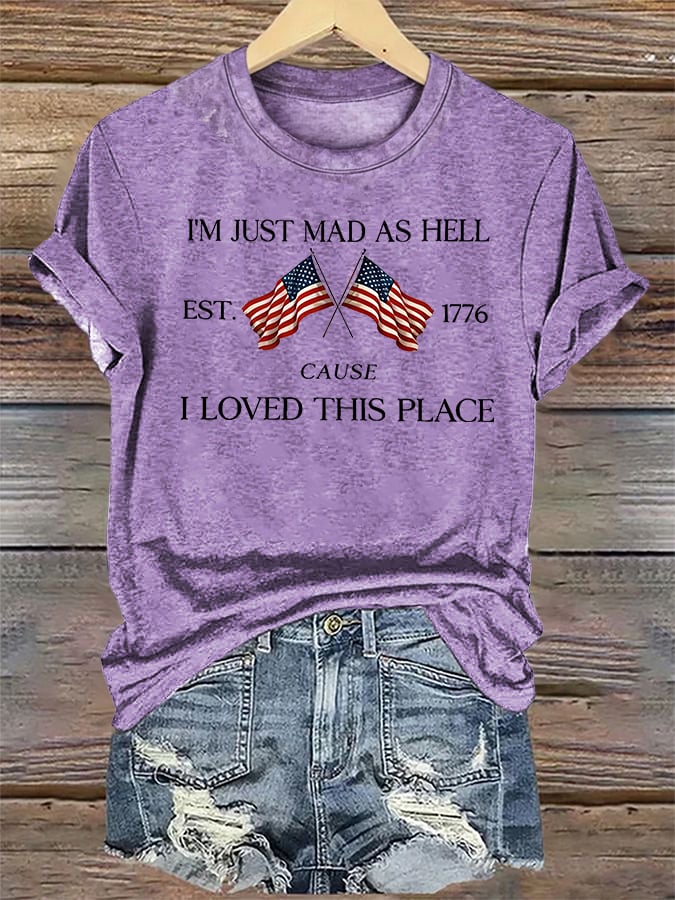 Women's  I LOVED THIS PLACE Print T-Shirt