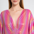 Sparkly Glitter Maxi Kaftan Dress