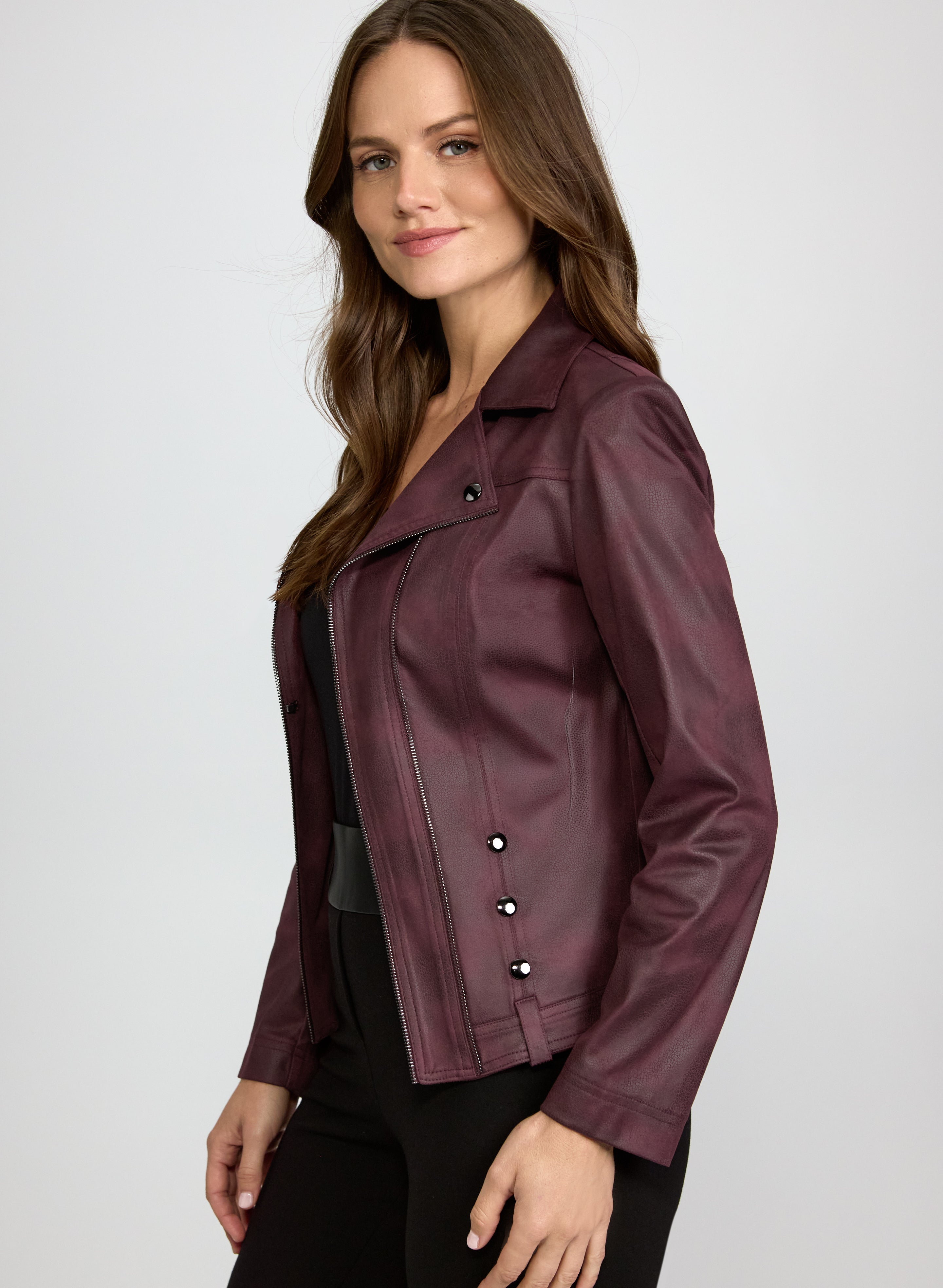 Vex - Faux-Suede Jacket