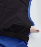 Round-Neck Racerback Ruched Built-in Bra Cool Touch Yoga Tank Top