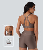 Medium Support Sheen Running Sports Bra