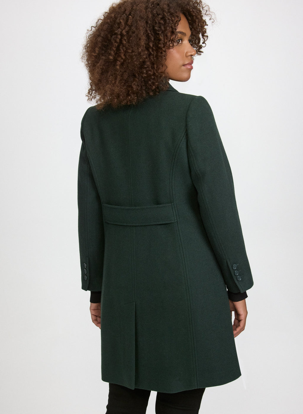 Wool-Blend Coat