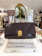 Snake Handle Gold Buckle Bag (4 Colours)