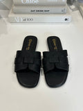Faux Leather Sliders (2 Colours)