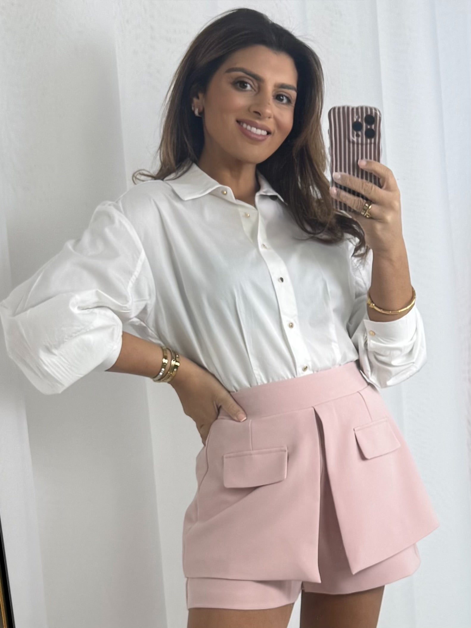 Tailored Overlay Pocket Shorts (2 Colours)