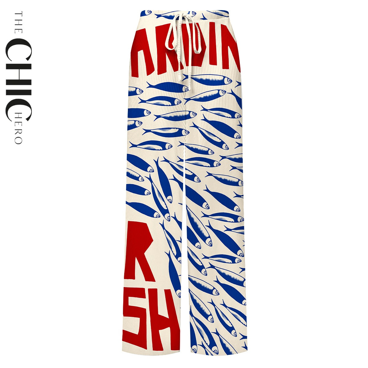 Pop Art Sea Vibes Sardine One-Piece Swimsuit&Pants
