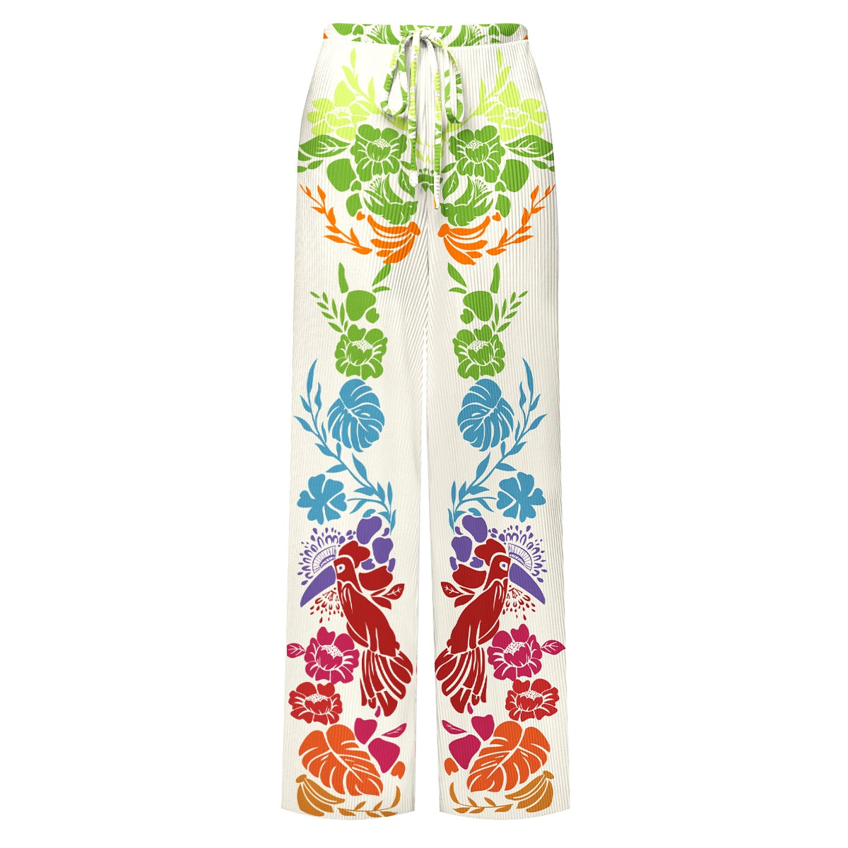 Tropical Graphic One-Piece Swimsuit&Skirt&Pants