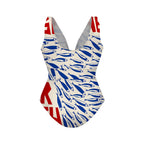 Pop Art Sea Vibes Sardine One-Piece Swimsuit&Skirt&Pants