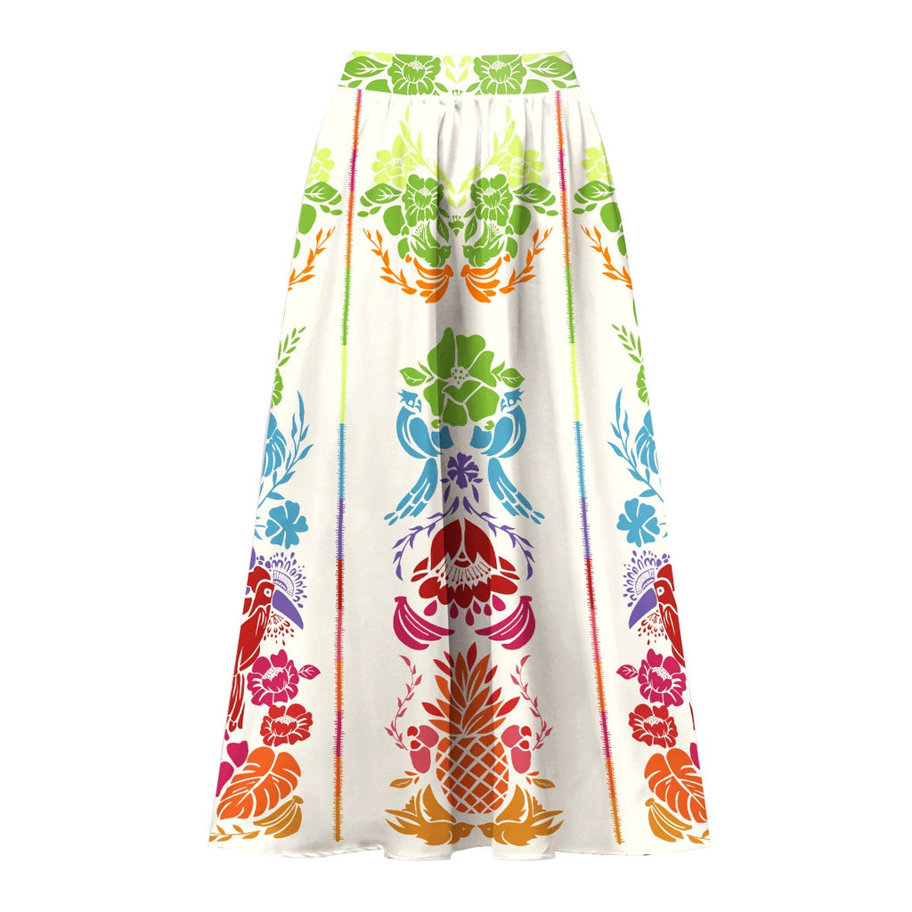Tropical Graphic One-Piece Swimsuit&Skirt&Pants