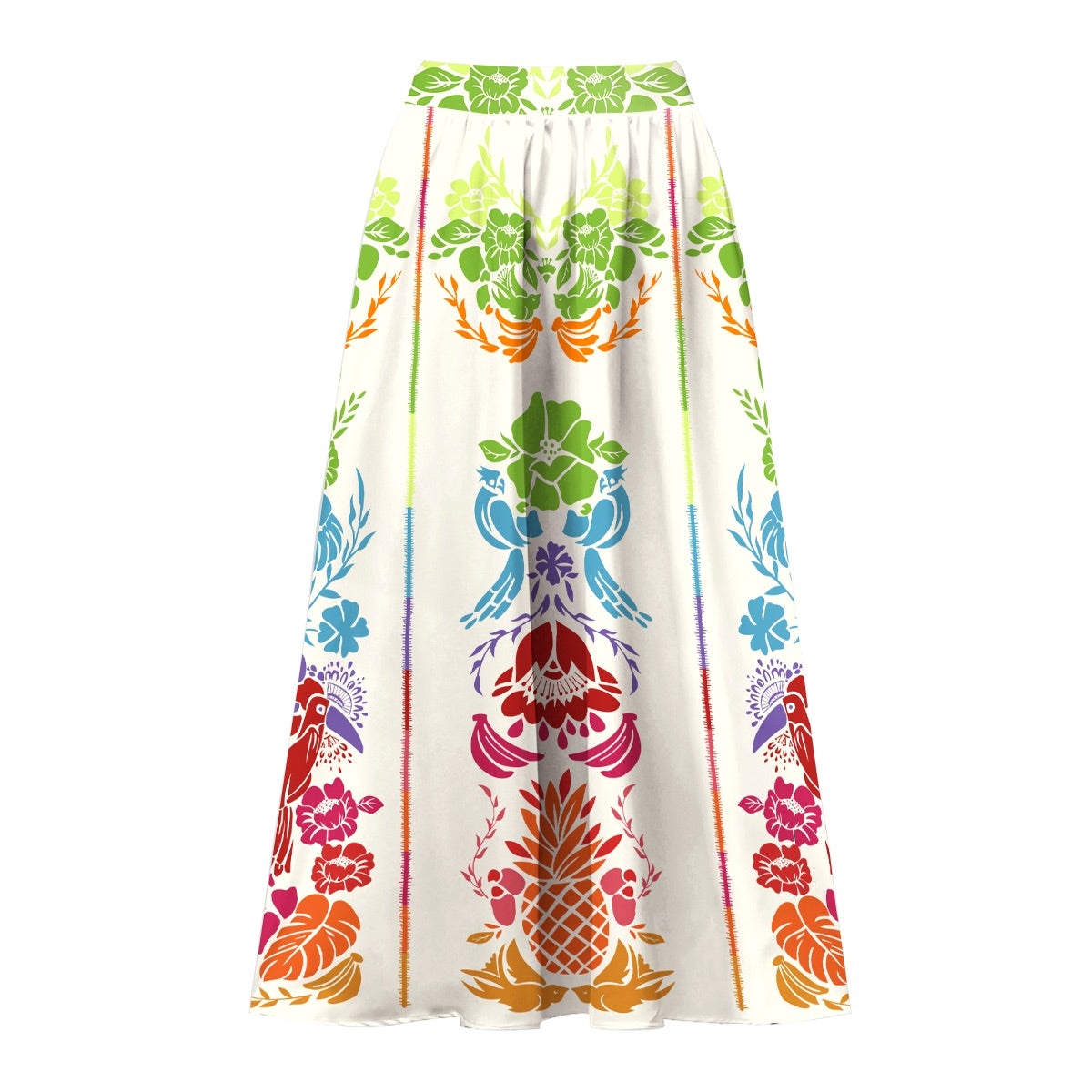 Tropical Graphic One-Piece Swimsuit&Skirt&Pants