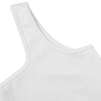 Square Neck Solid Crop Tank Top