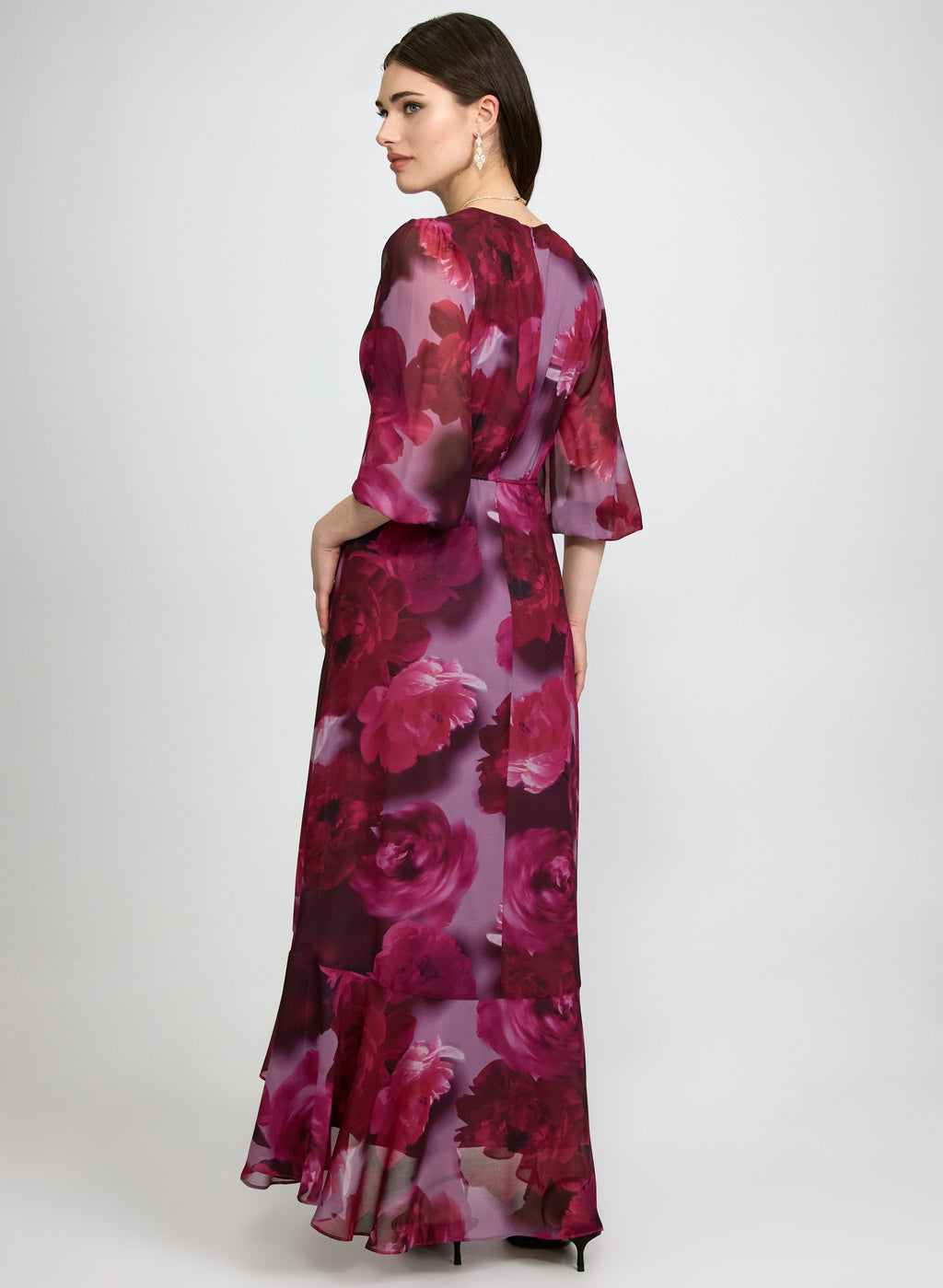 Floral Chiffon Dress