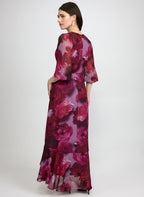 Floral Chiffon Dress