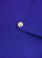 Buttoned-Tab Detail Dress