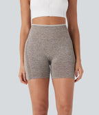 Seamless Flow High Waisted Scrunch Butt Lifting Yoga Biker Shorts 5''