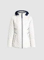 Diamond Quilted Coat