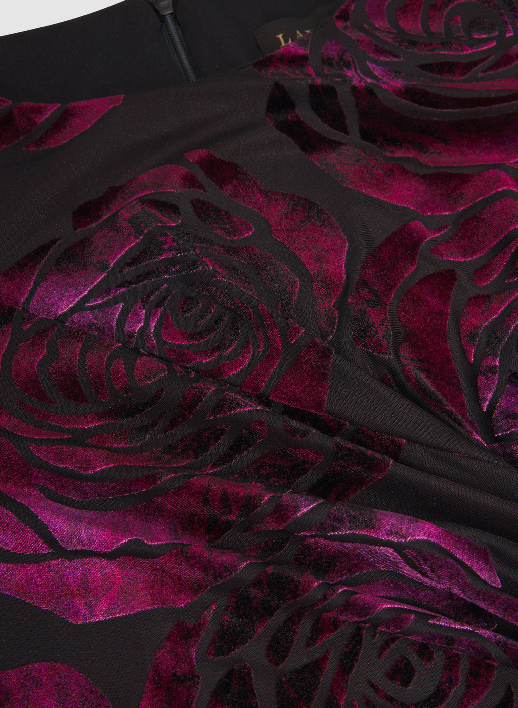 Rose Velvet Dress