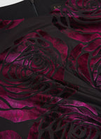 Rose Velvet Dress