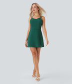 Waffle Mini Casual Dress