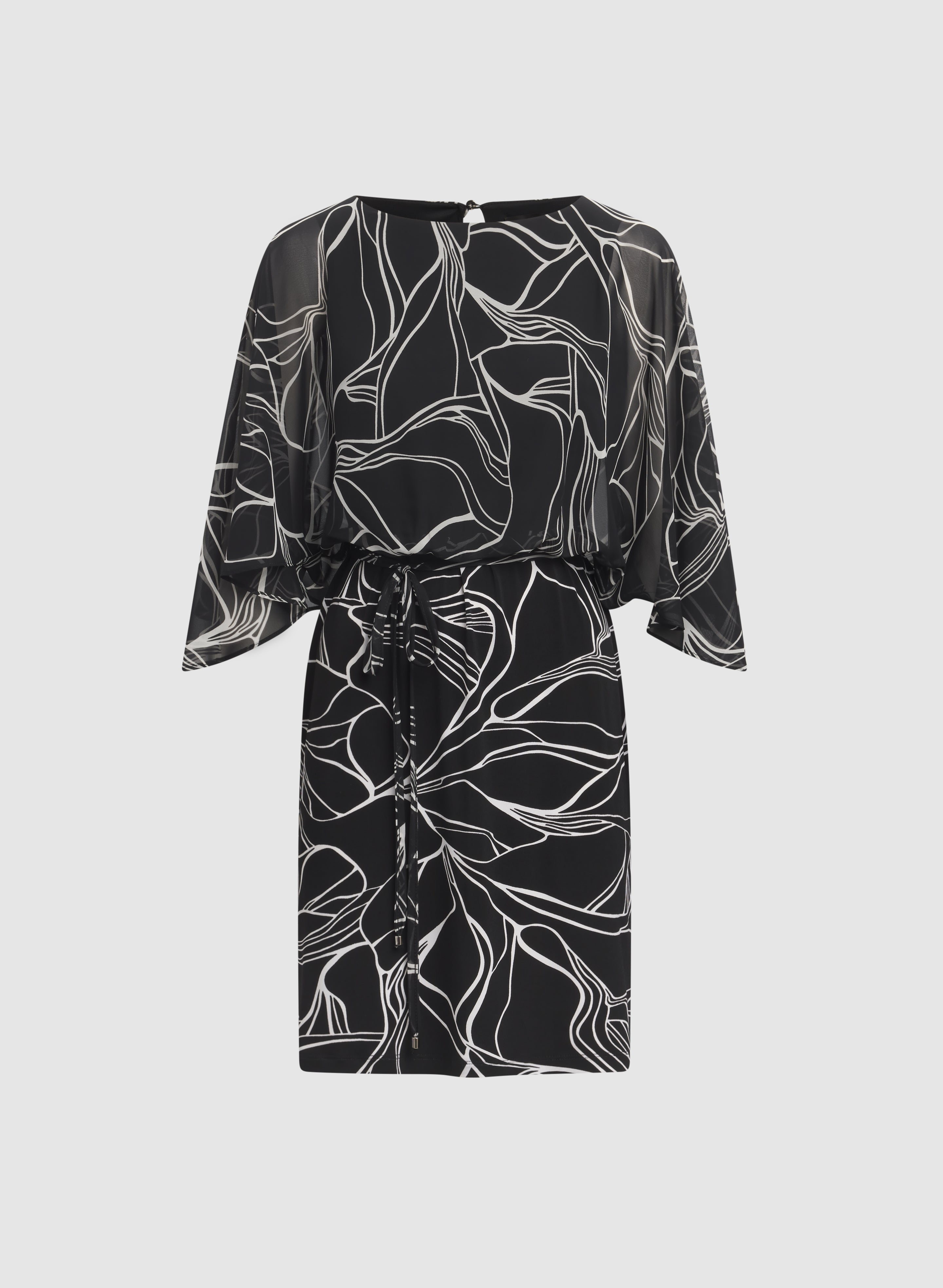 Leaf Print Dress