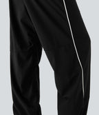 Low Rise Color Block Quick Dry Dance Joggers with Pockets