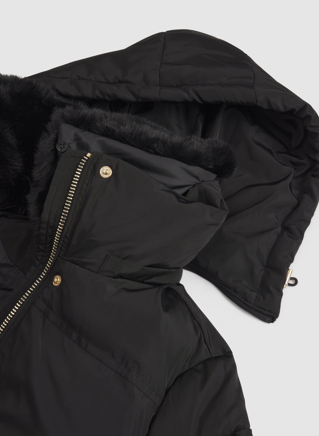 Quilted Zip Coat
