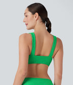 Texture Bikini Top Swimsuit