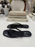 Toe Thong Flat Sandals (2 Colours)