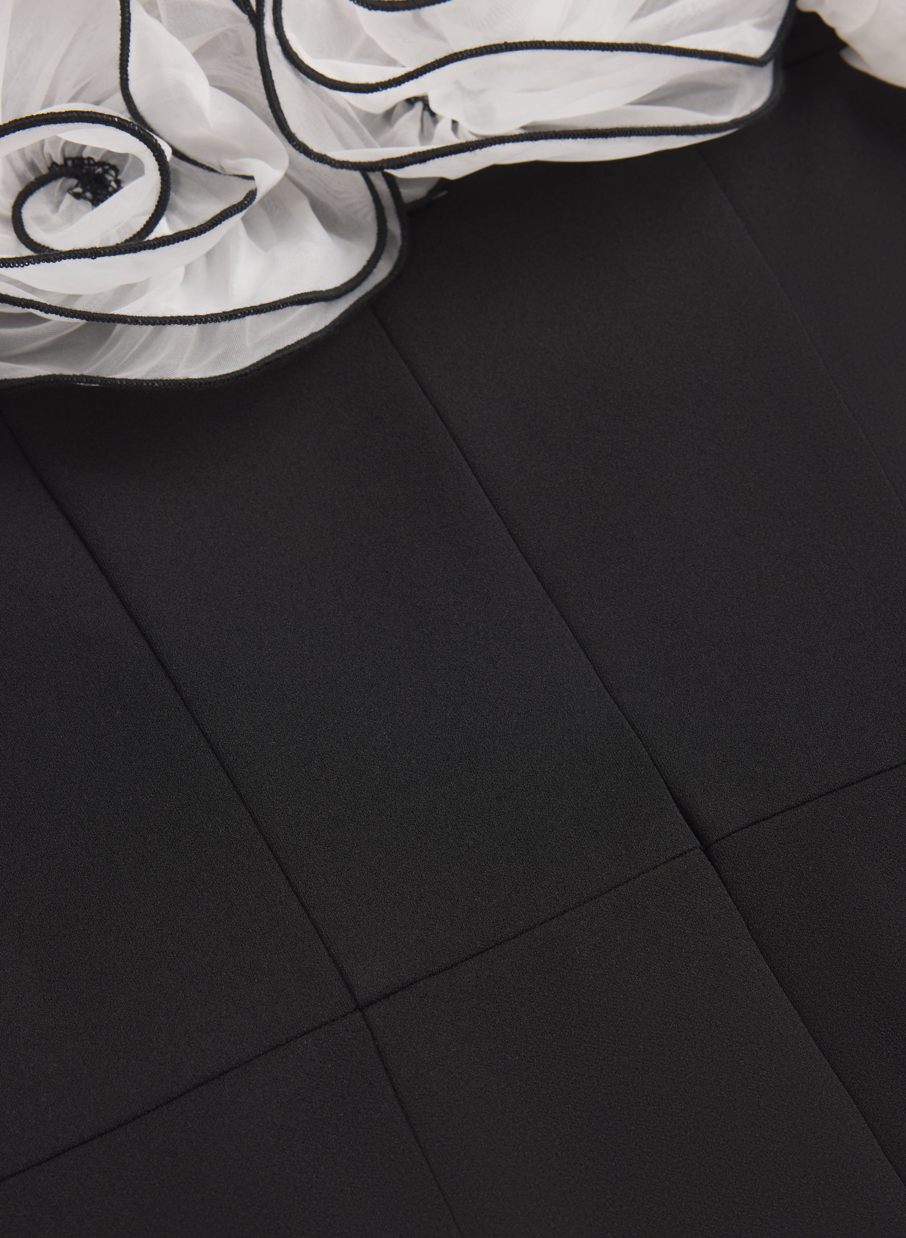 Organza Off-The-Shoulder Dress