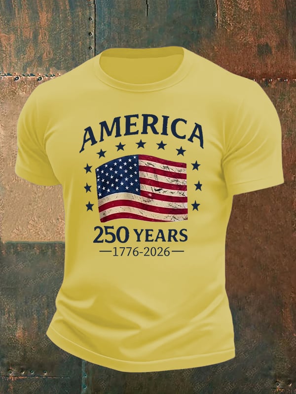 Men's America 250 Print T-Shirt