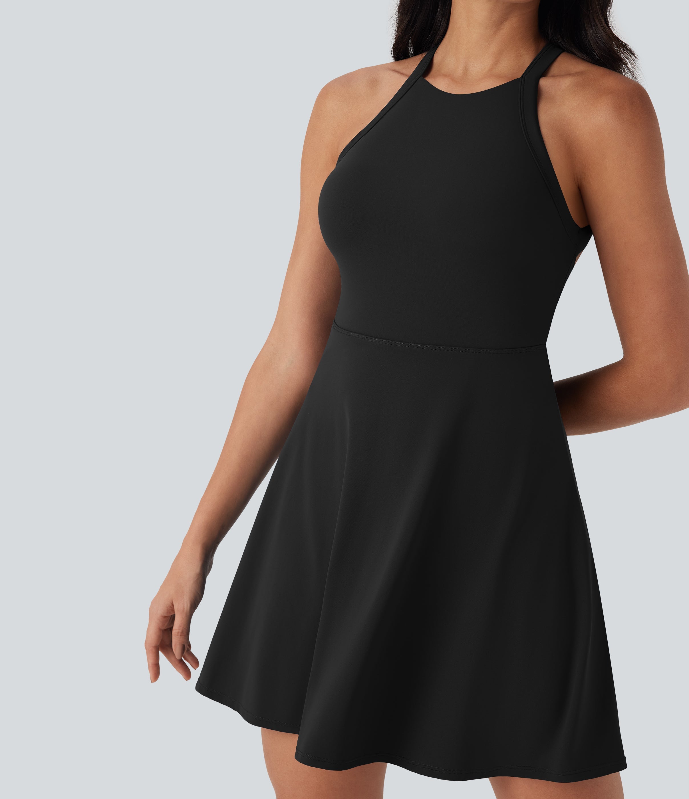 SoftlyZeroTM Airy Cool Touch Dance Active Dress-Easy Peezy