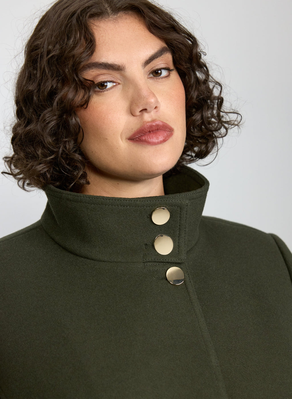 Long Button-Down Coat