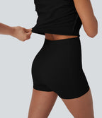 SoftlyZeroTM Plush Push-Up Molded Cups Zipper 2-in-1 Yoga Active Dress with Pockets-Easy Peezy-D/DD/DDD/F