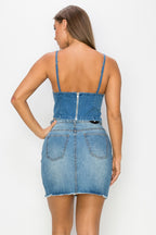 Denim Crop Top