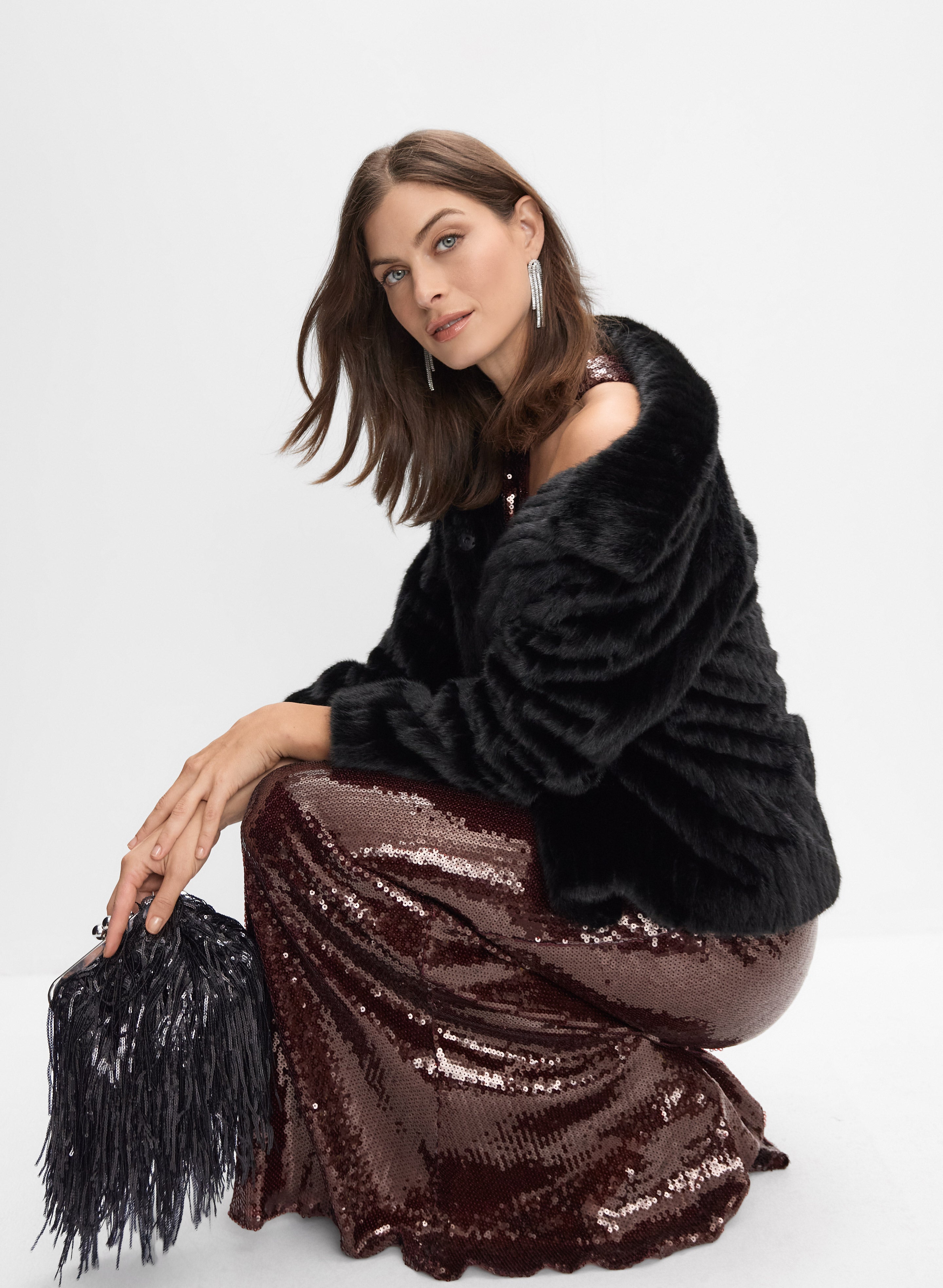 Faux Fur Jacket