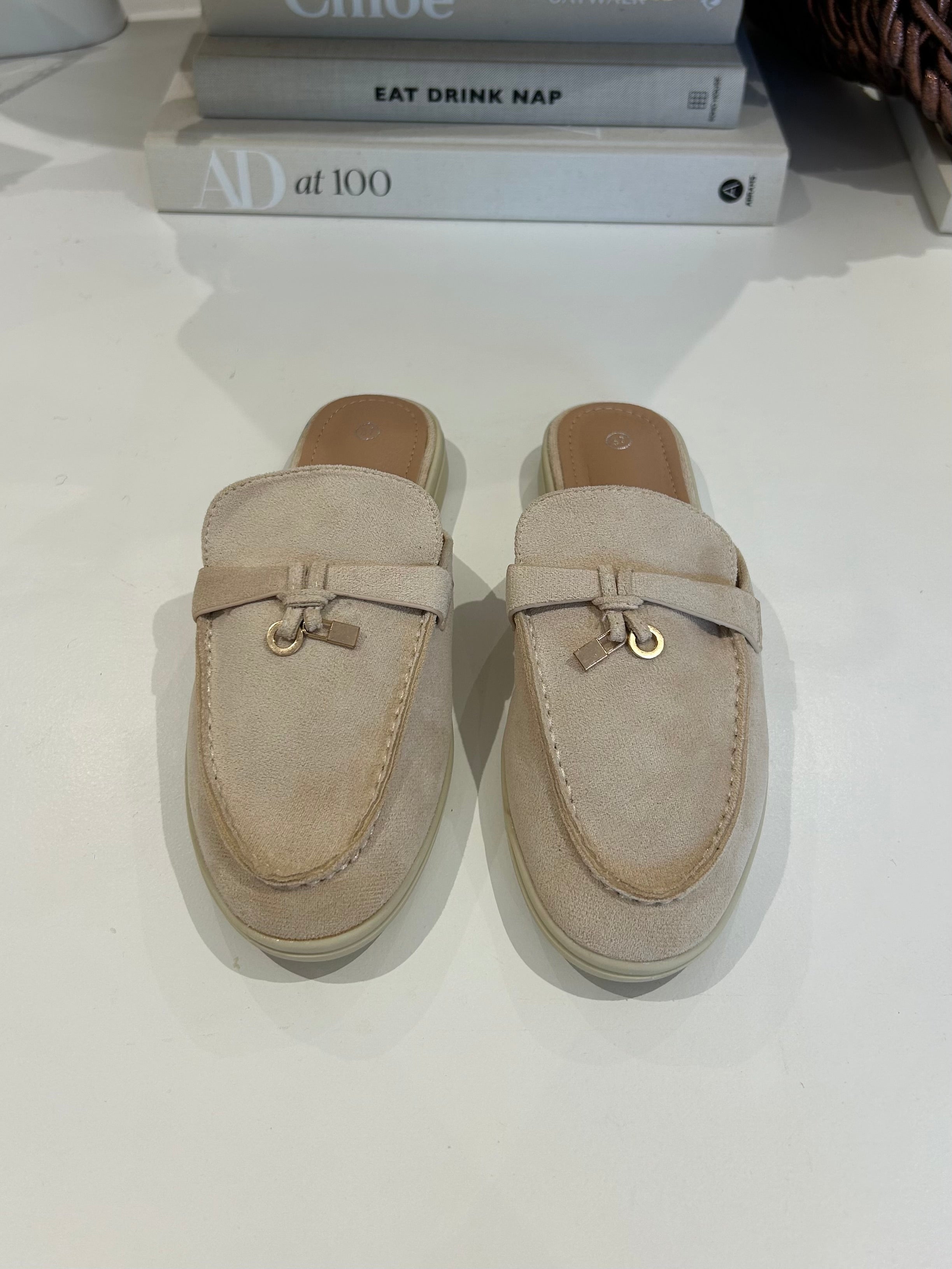 Gold Buckle Loafers (2 Colours)