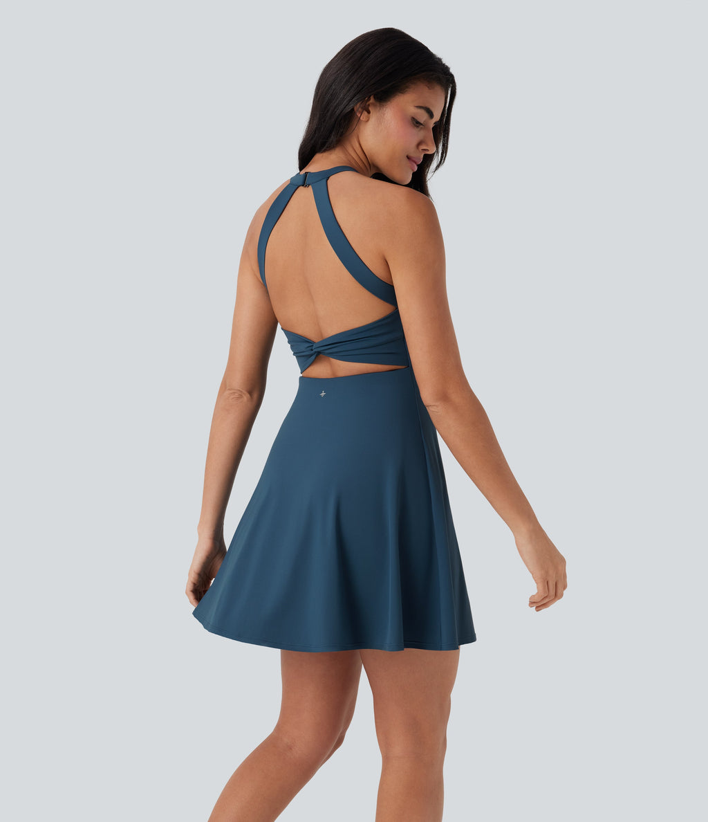 SoftlyZeroTM Airy Cool Touch Dance Active Dress-Easy Peezy
