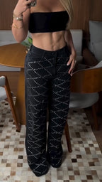 Women Diamond Casual Jeans