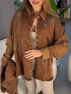 Women Collar Casual Jacket