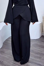 Women's Fashion Shimmer Cross-Tie Shirts or Pants