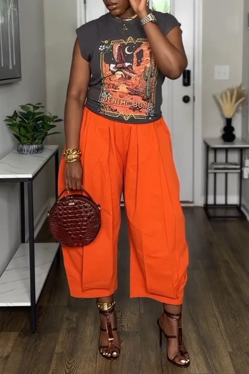 Women's Casual Bestseller Loose Pleated Pants
