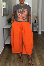 Women's Casual Bestseller Loose Pleated Pants