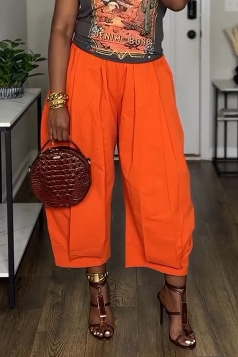 Women's Casual Bestseller Loose Pleated Pants
