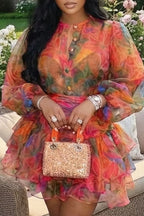 Women's Colorful Party Dress